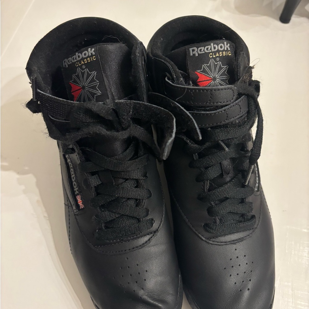 Reebok Classic Black Athletic Shoes